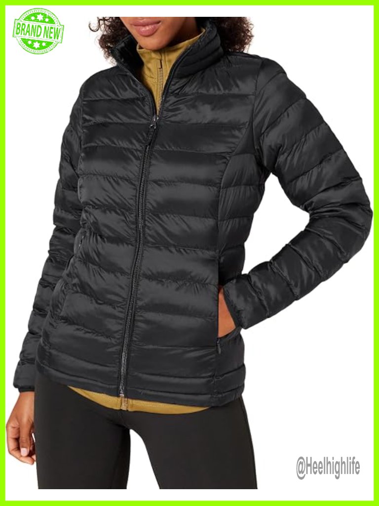 Women's Lightweight Water-Resistant Packable Puffer Jacket
